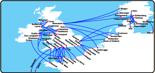 Cheap Ferry Ferry Routes